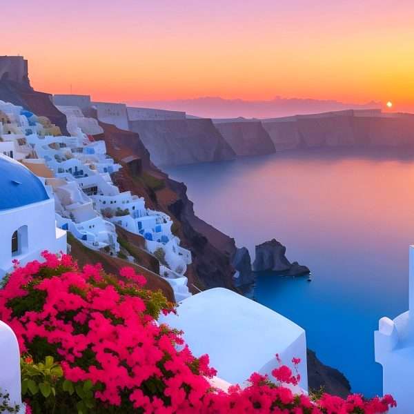 Santorini Day Trip from Bali in Crete